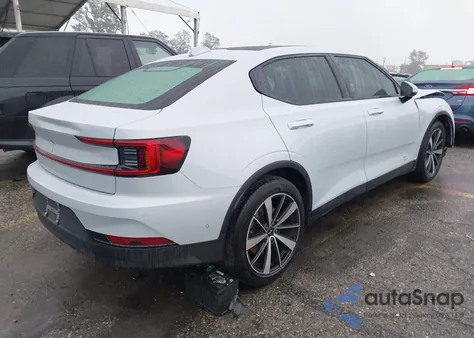 2022 Polestar 2 Long Range Single Motor z USA, uszkodzony, nr VIN LPSEG3KA3NL072611